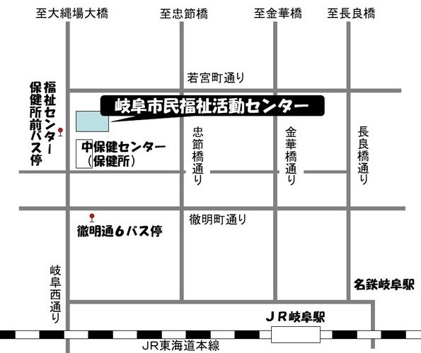 協会へのアクセス地図